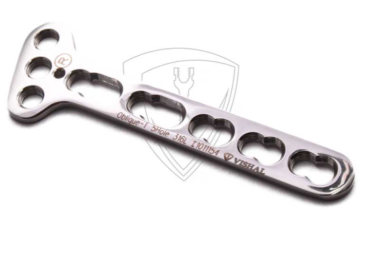 Small Oblique T-Plate Locking 3.5mm